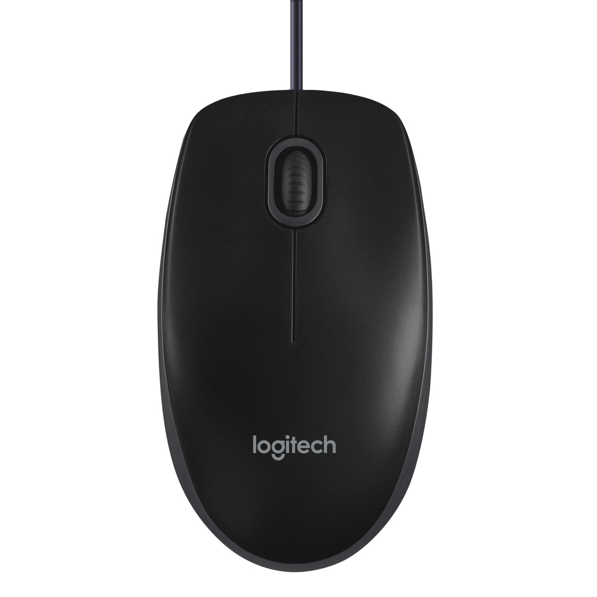 Logitech B100 Optical USB Mouse for Business, USB Type-A, Black