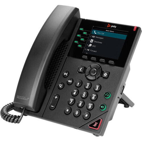 POLYCOM VVX350 6 LINE DESKTOP IP PHONE