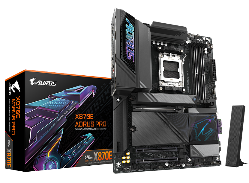 GIGABYTE X870E AORUS PRO AM5 ATX Motherboard