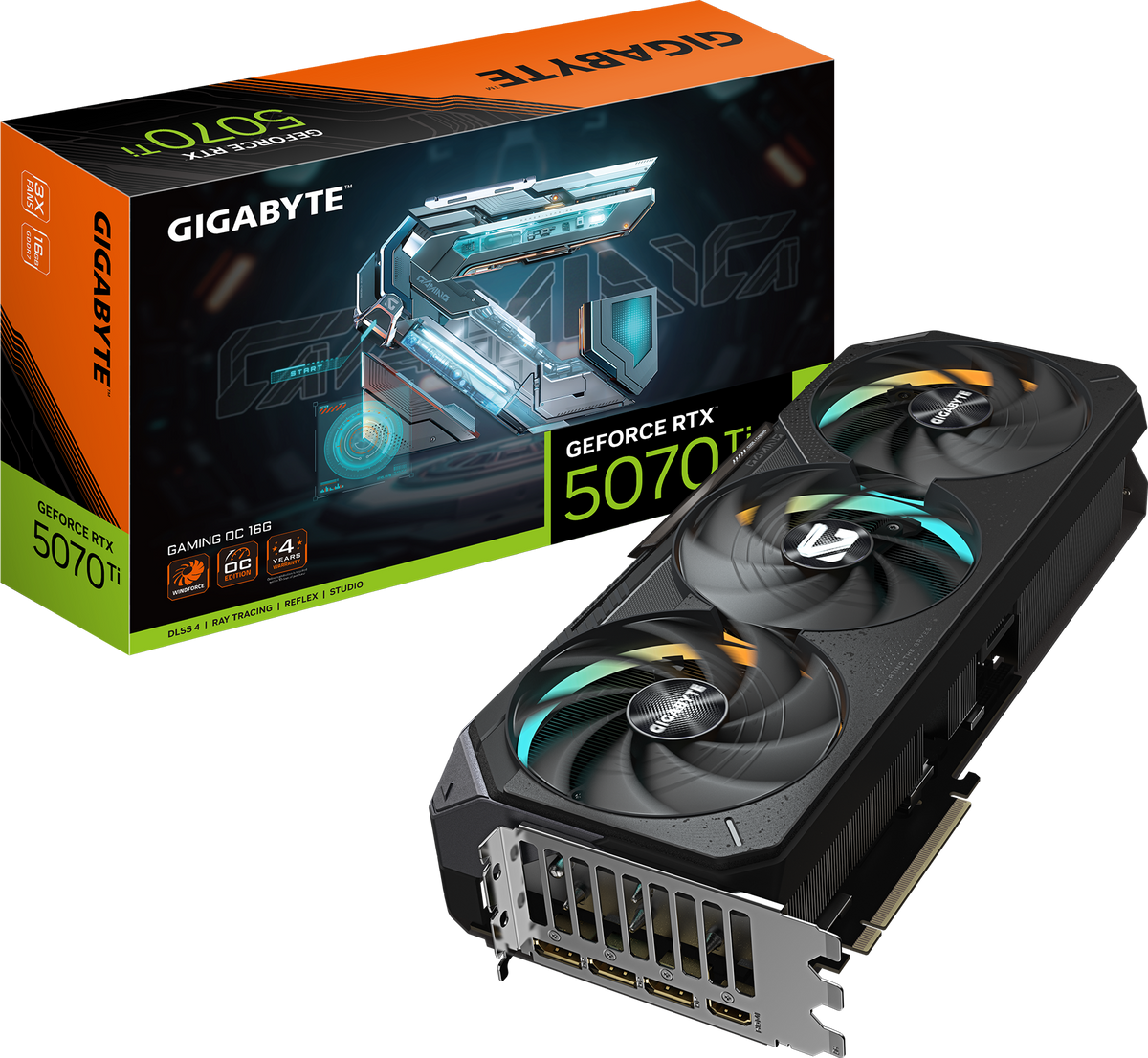 GIGABYTE GeForce RTX 5070 Ti GAMING OC 16G