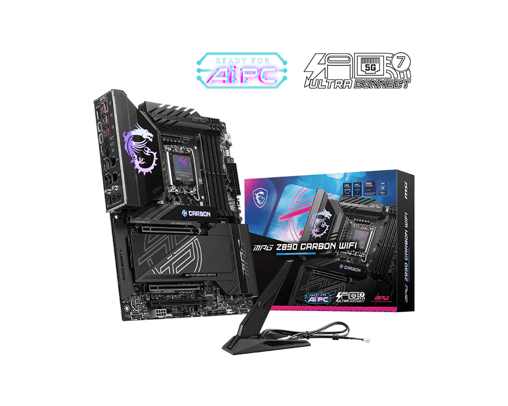 MSI MPG Z890 CARBON WIFI ATX Motherboard (LGA1851)