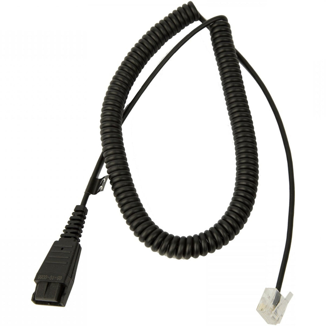 JABRA QD TO RJ45 COILED FOR UNIFY