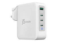 J5CREATE 130W GAN USB-C 4-PORT CHARGER