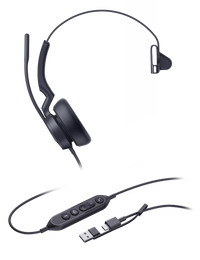 Yealink UH46 Dual USB-C/A Wired Headset (Teams Edition)