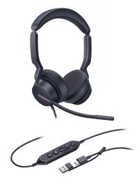 Yealink UH46 Dual USB-C/A Wired Headset (Teams Edition)