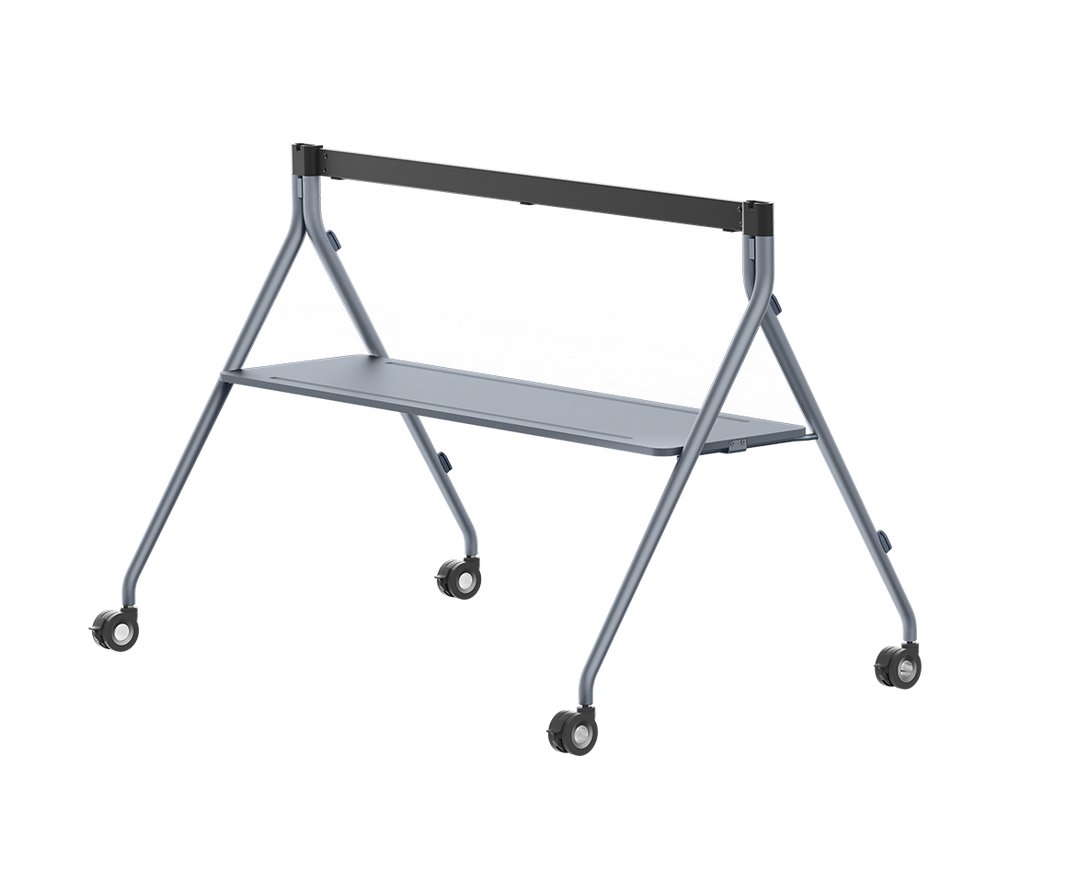Yealink Meeting Board 86 Trolley with Shelf - Black/Grey