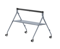 Yealink Meeting Board 86 Trolley with Shelf - Black/Grey