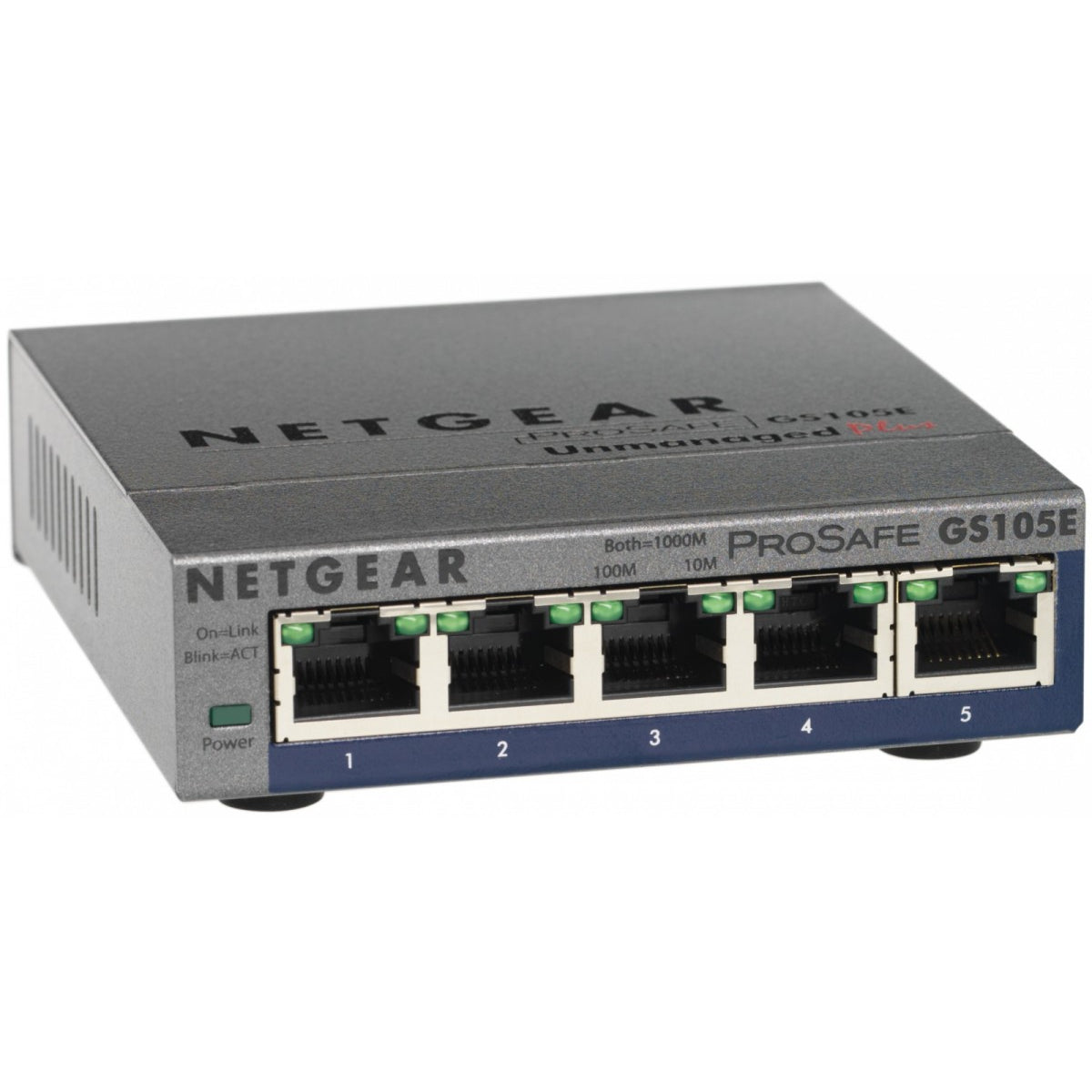 NETGEAR GS105E 5 PORT GIGABIT SWITCH