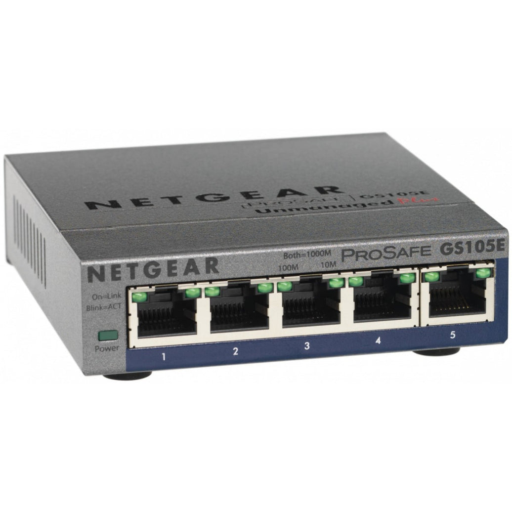 NETGEAR GS105E 5 PORT GIGABIT SWITCH