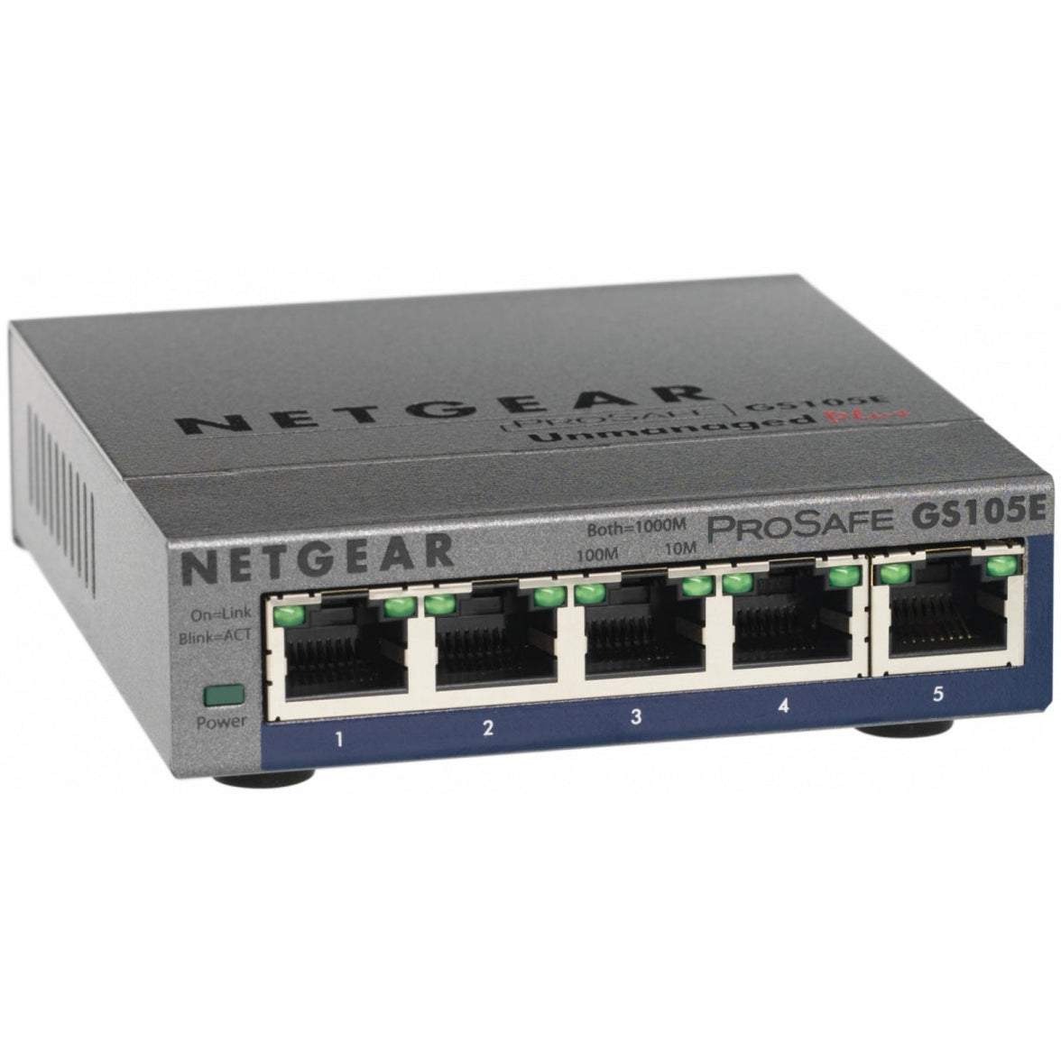 NETGEAR GS105E 5 PORT GIGABIT SWITCH