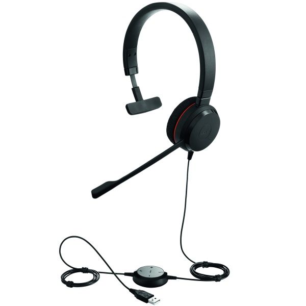 Jabra EVOLVE 20 Mono USB Headset - UC