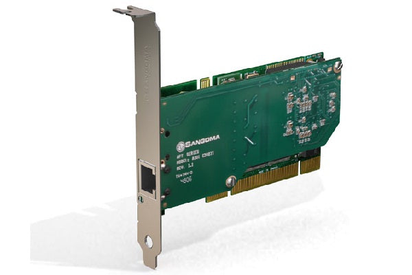 Sangoma A102D Dual Port T1/E1/J1 PCI Card w/EC HW