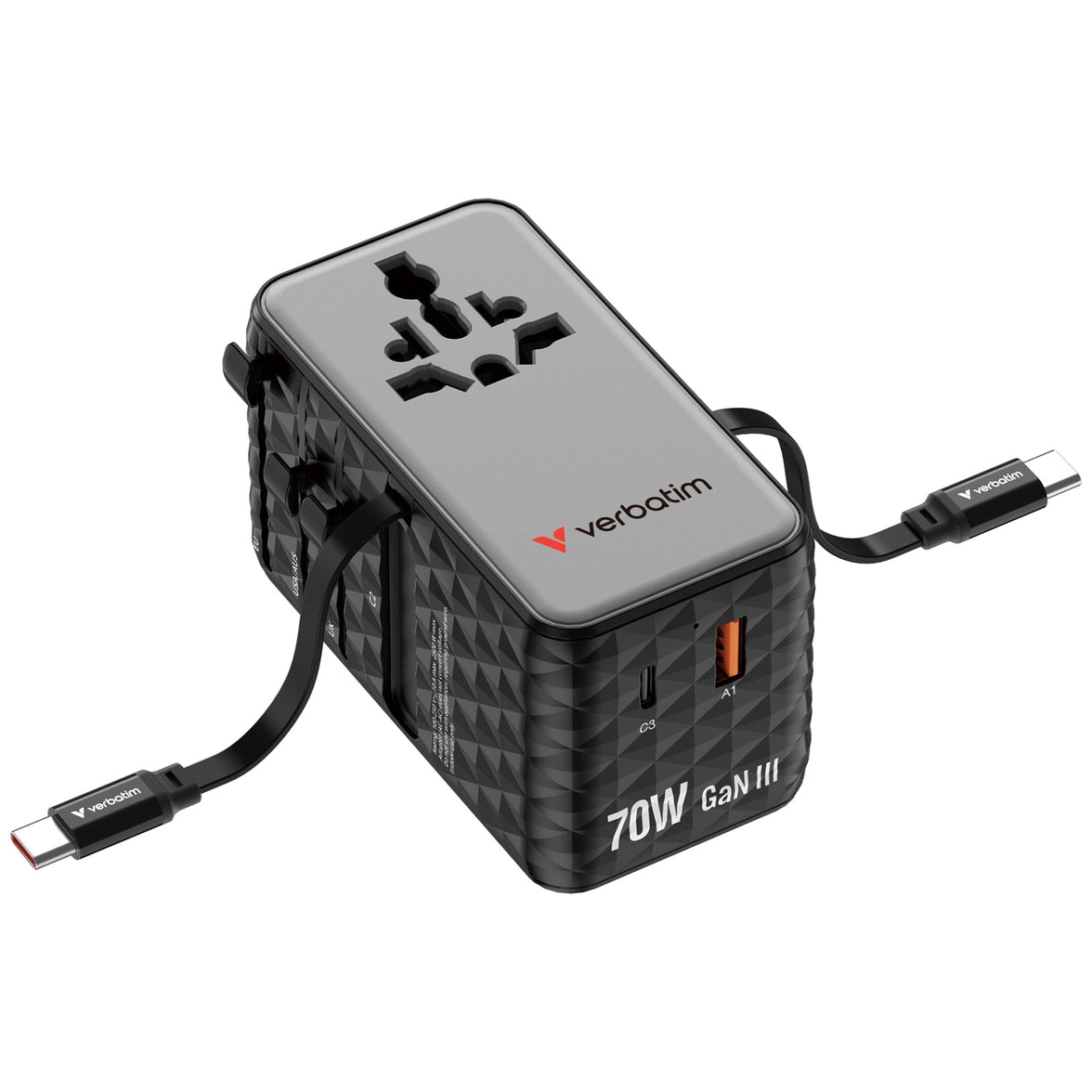 Verbatim Charge n Travel 70W GaN III