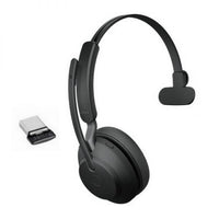 Jabra Evolve2 65 MS USB-C Mono Black (Including Stand) *EOL*