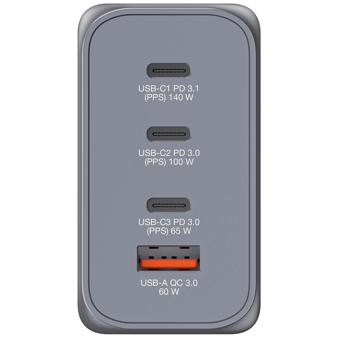 Verbatim GNC-240 GaN Charger 4 240W USB
