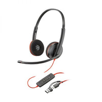 Poly Stereo, USB Type-C, 3.5 mm, DSP, 20 Hz–20 kHz