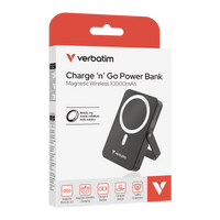 Verbatim Charge Go MagWless 10000 St Blk