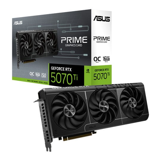 ASUS RTX 5070 TI 16GB PRIME OC