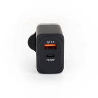 OUR PURE PLANET 30W USB-A + USB-C WALL CHARGER (UK PORT)
