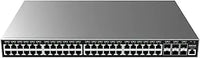GWN7806 NETWORK SWITCH 48PORT GBE, 6 X SFP L2 PSE