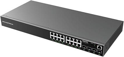GWN7802 NETWORK SWITCHES 16 X POE, 2 X SFP