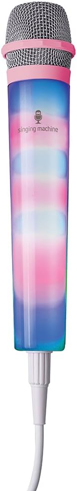 PDT Singing Machine LED Mic - Pink