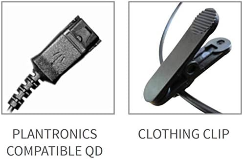 JPL-100-PB BINAURAL QD HEADSET