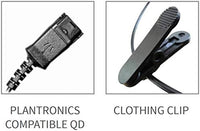 JPL-100-PB BINAURAL QD HEADSET