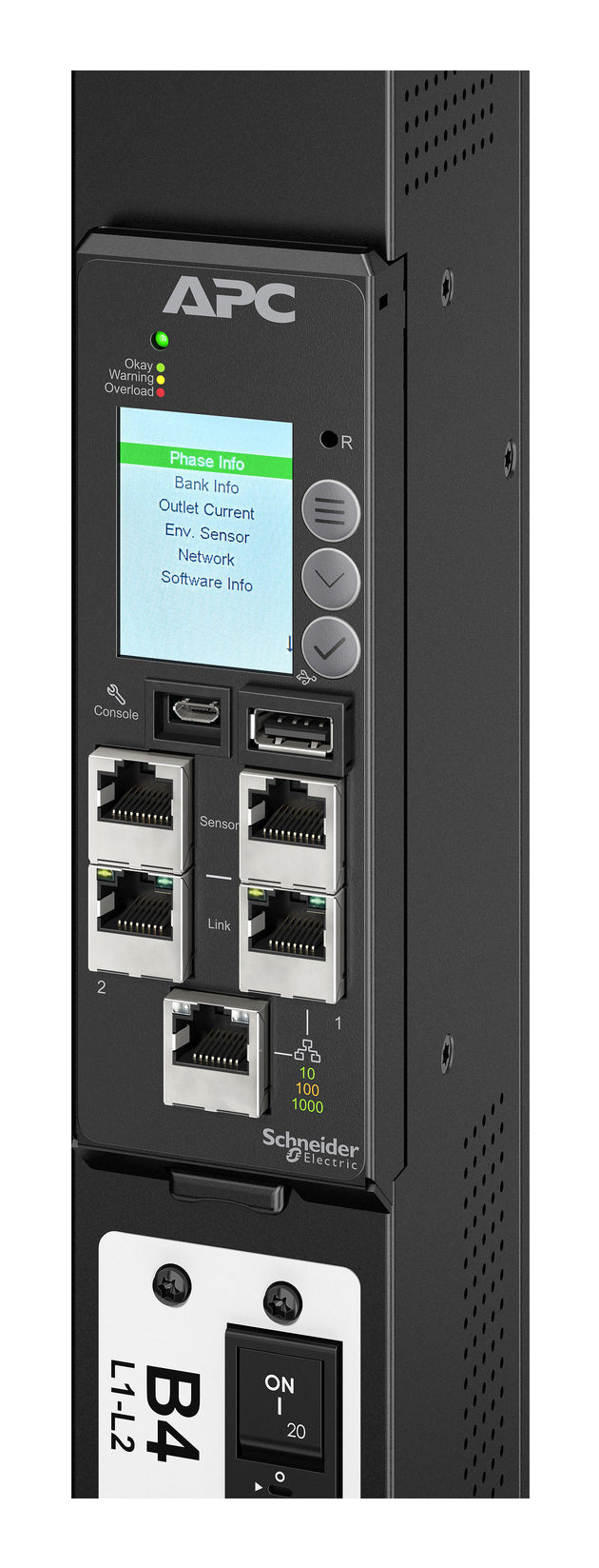 APC NtSr PDU ADV. Metered 16A 400V
