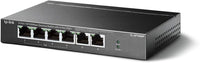 TP-LINK 6PT 10/100 MBPS DT SWT 4PT POE