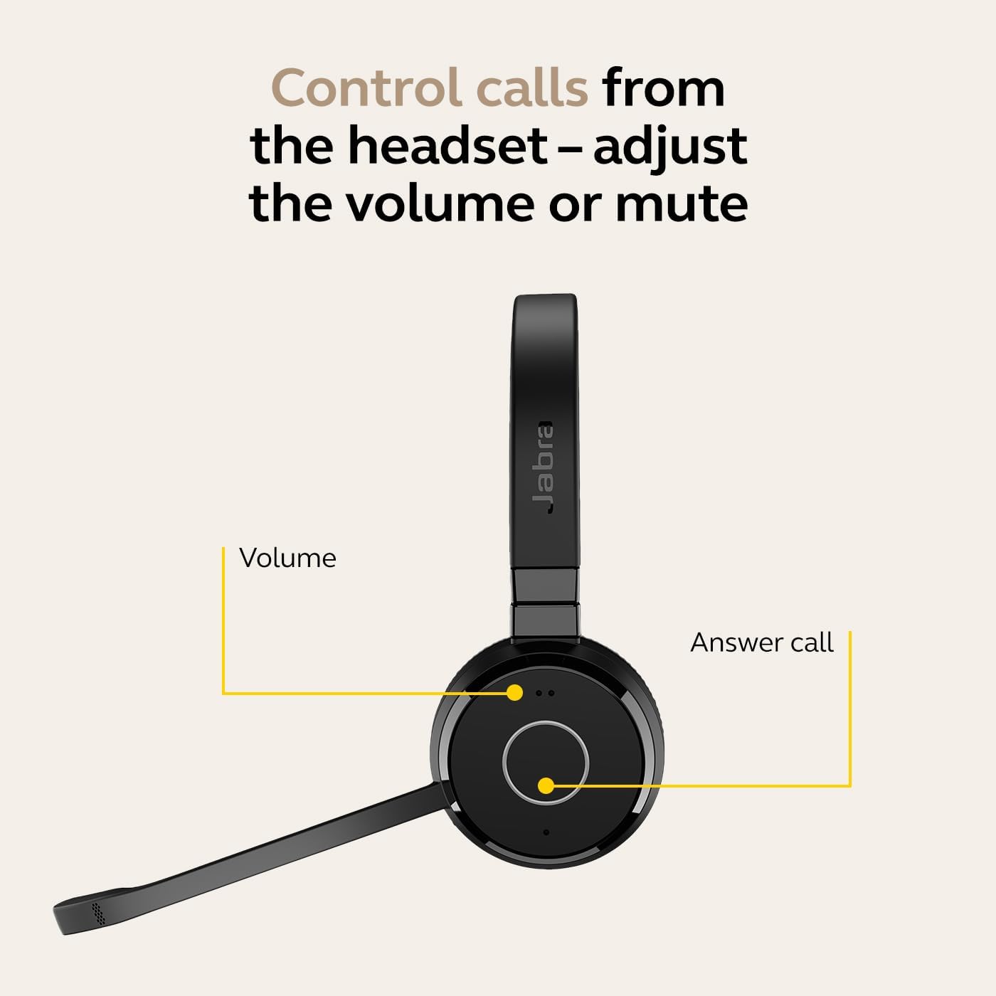 JABRA EVOLVE 65 TE LINK 390A UC STEREO