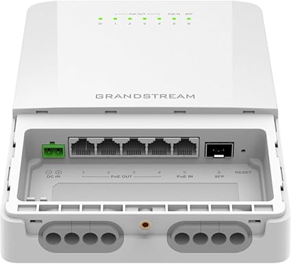 GWN7710R 6-Port Outdoor L2 Lite Managed Switch