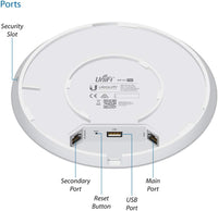Ubiquiti UAP-AC-PRO - Indoor/Outdoor, Dual Band 2.4GHz/5GHz, 802.11ac