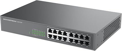 GWN7702P UNMANAGED 16-PORT 8 X POE GE SWITCH