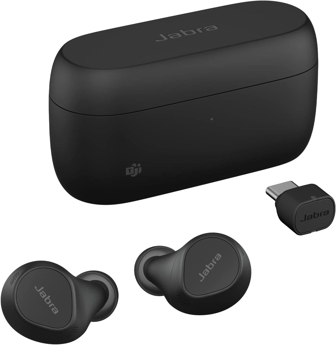Jabra Evolve2 Buds USB-A UC with Wireless Charging Pad