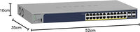 NETGEAR GS728TP 28PT GE POE+ SMART SW L3