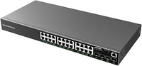 GWN7803 NETWORK SWITCHES 24 X POE, 2 X SFP