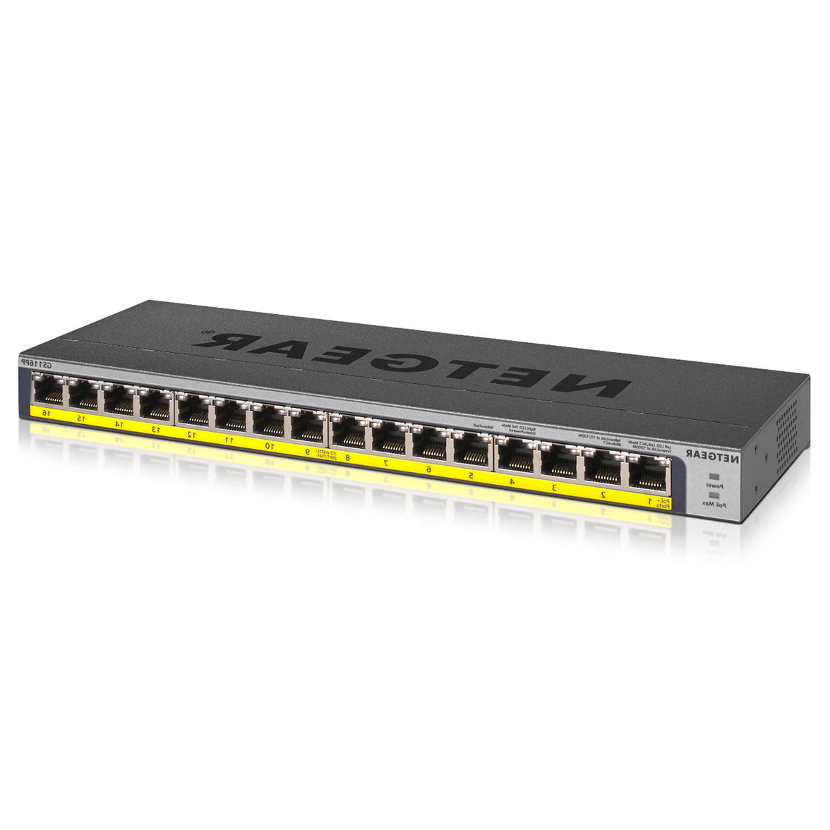 NETGEAR GS116PP PROSAFE 16 GIG POE