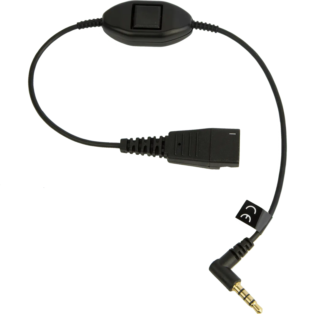 Jabra LINK QD Cord to 3.5mm Mobile Cable