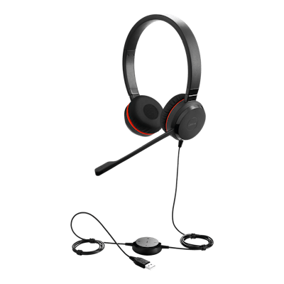 Jabra EVOLVE 30 II Duo USB-C Headset - MS *EOL*