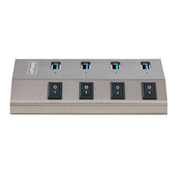 StarTech.com 4pt USB Hub Switches