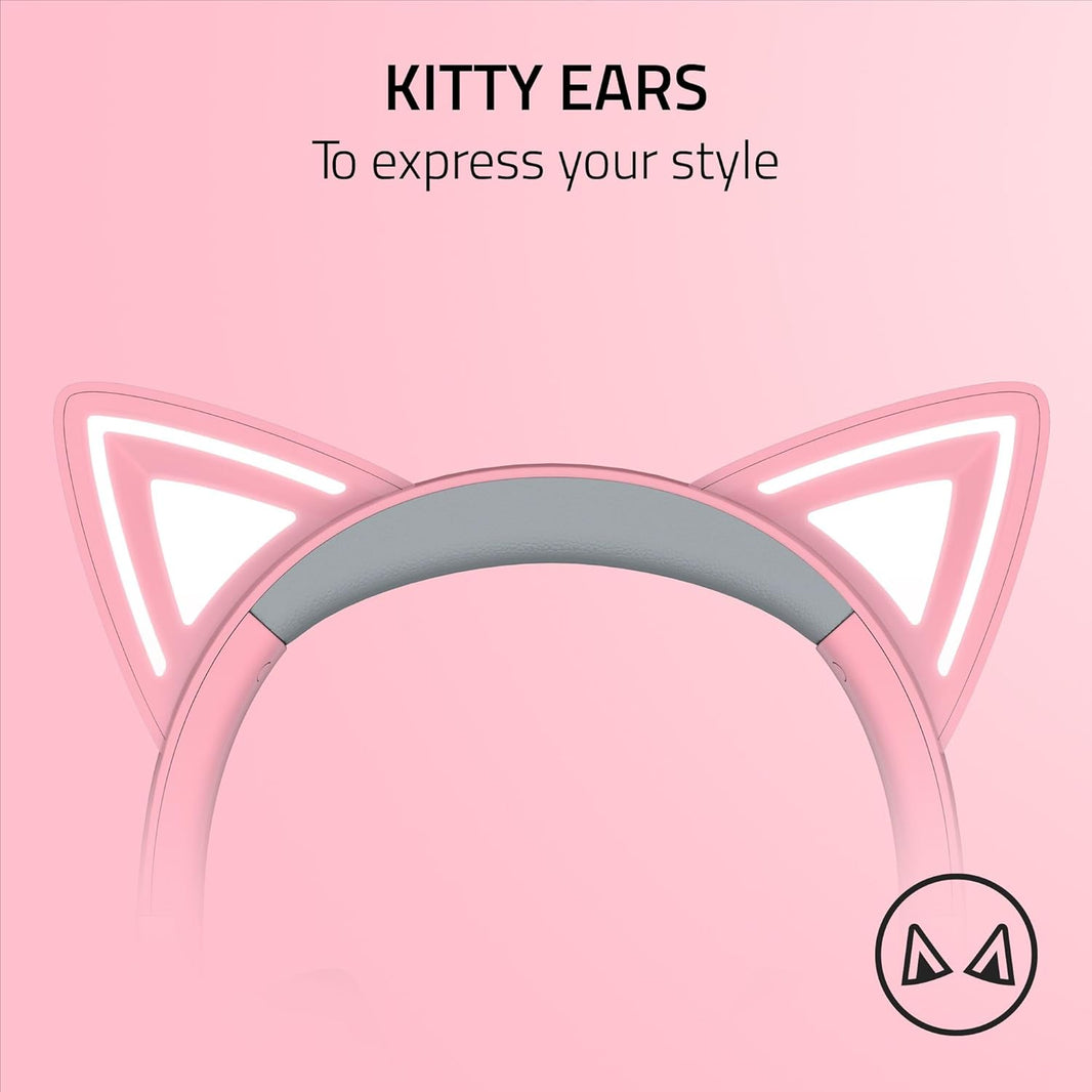 RAZER KRAKEN KITTY V2 HEADSET QUARTZ