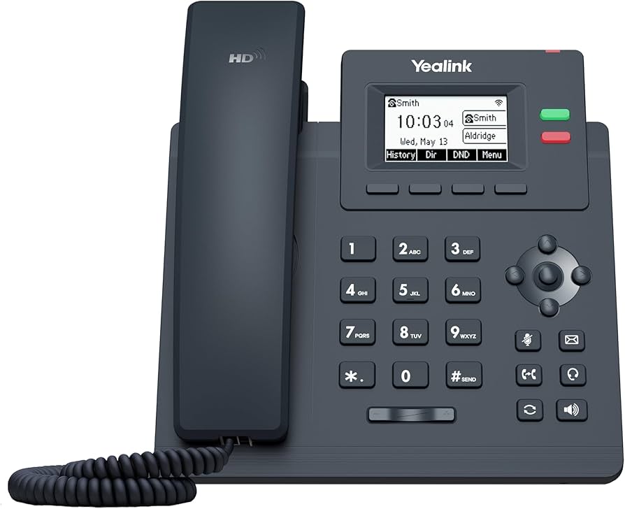 Yealink T31W SIP Desk Phone with Built-in Wi-Fi