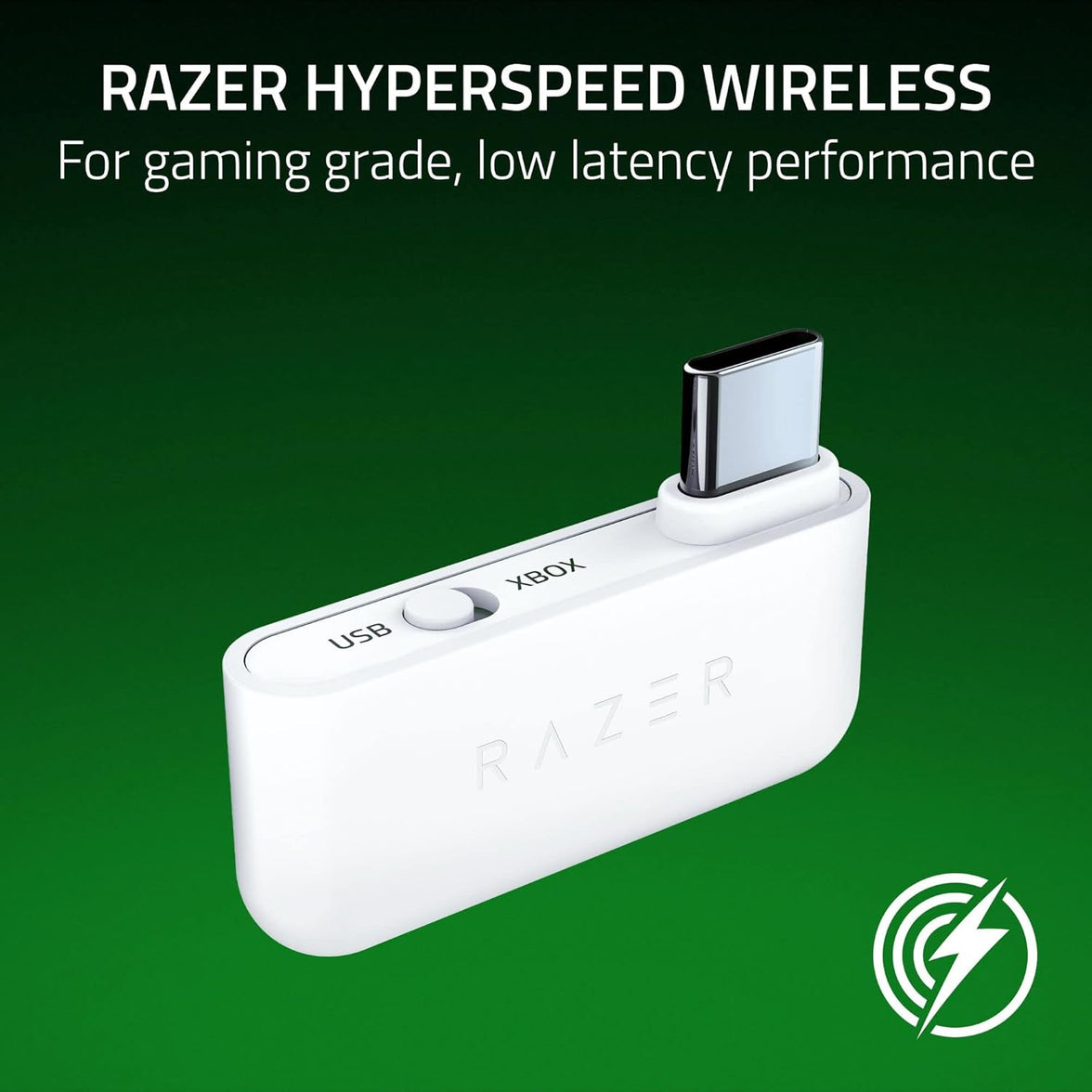 RAZER KAIRA HYPERSPEED W/L HEADSET WHITE