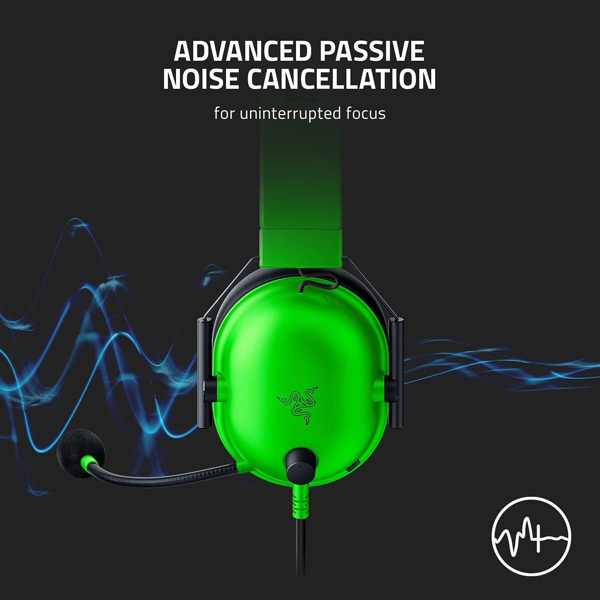 RAZER BLACKSHARK V2 X 7.1 HEADSET GREEN
