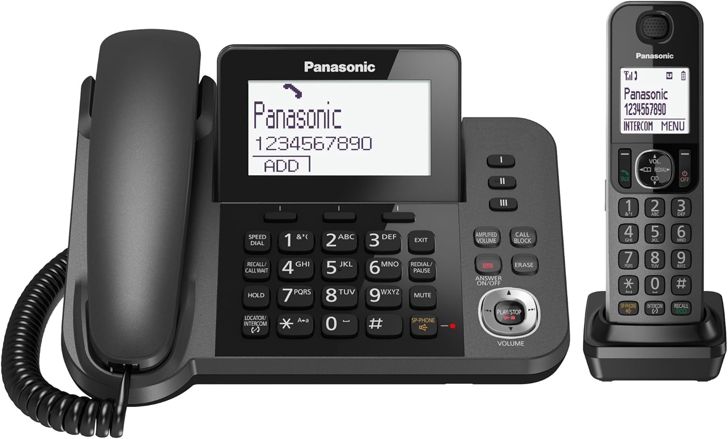 PANASONIC KX-TGF320E CORDED + DECT COMBO