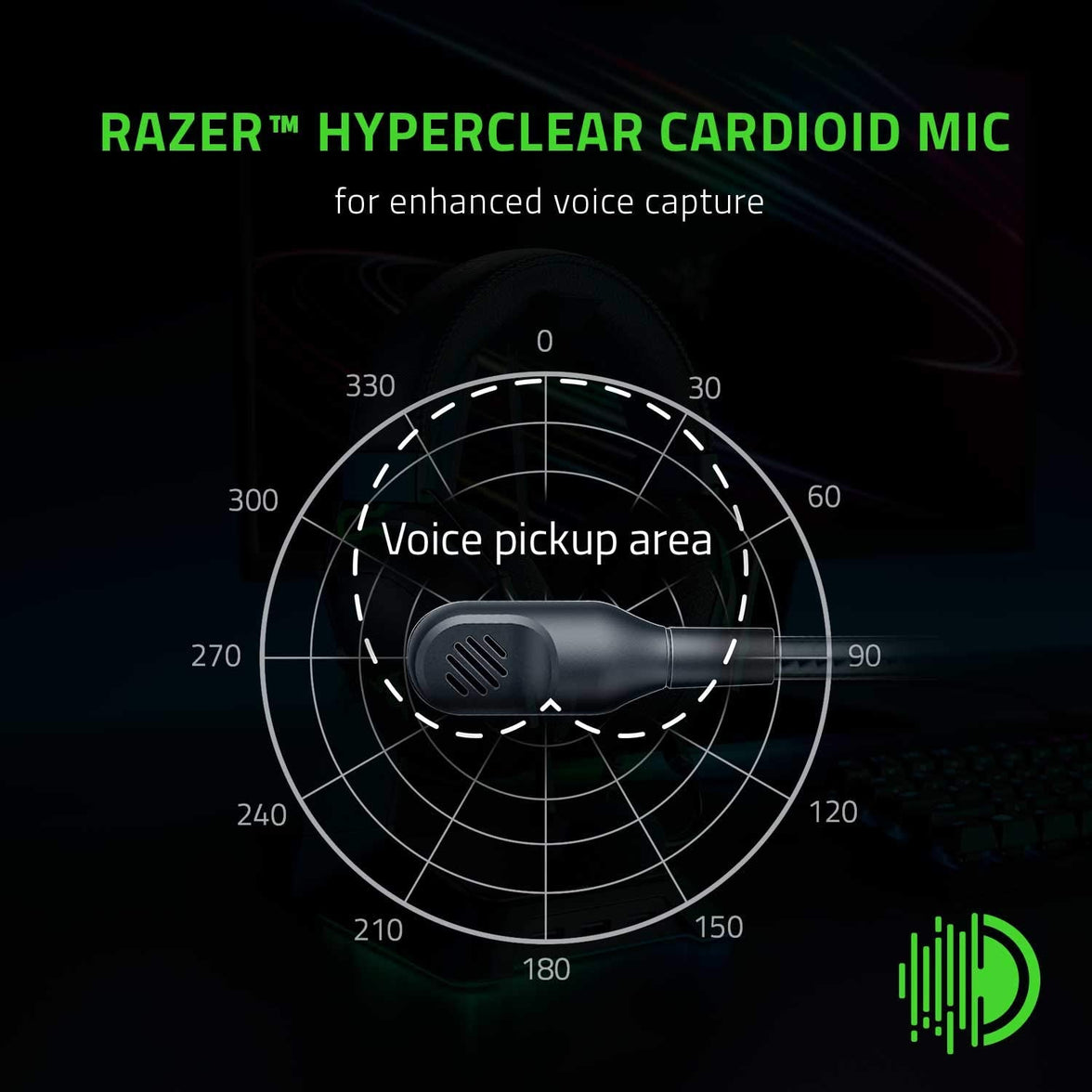RAZER BLACKSHARK V2 X 7.1 HEADSET BLACK