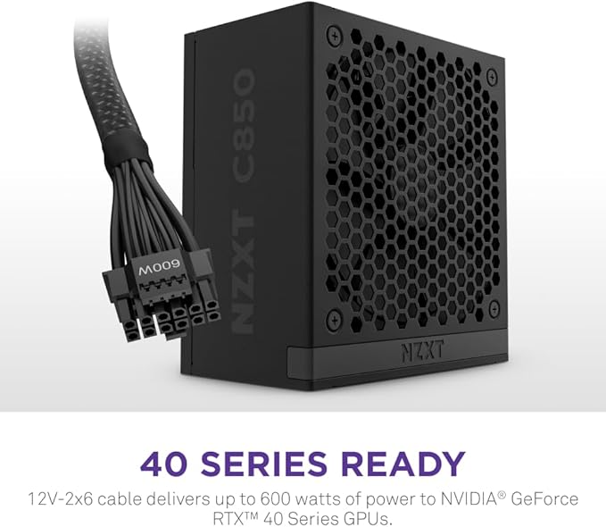 NZXT 850W GOLD FULLY MODULAR C850 CORE