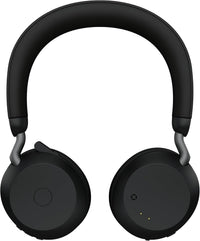 Jabra Evolve2 75 Link380a UC Stereo Stand Black