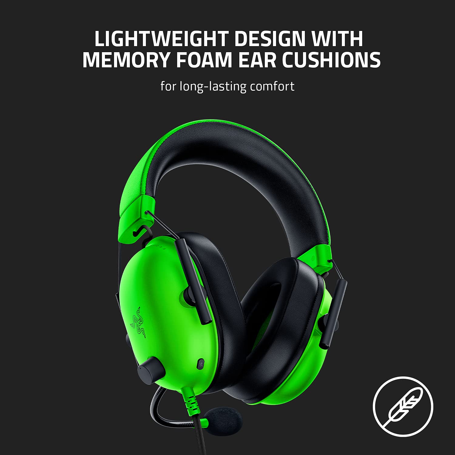 RAZER BLACKSHARK V2 X 7.1 HEADSET GREEN